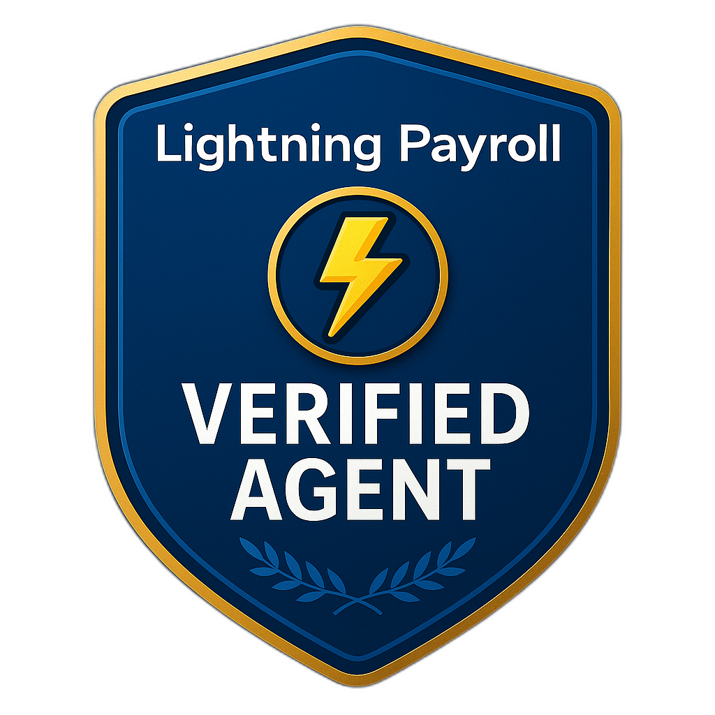 Lightning Payroll Verified Agent Badge
