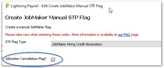 JobMaker Nomination Cancellation