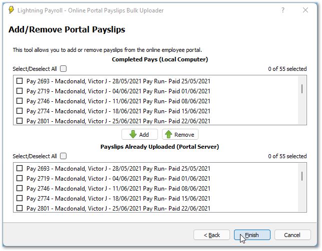 Payslips Finish