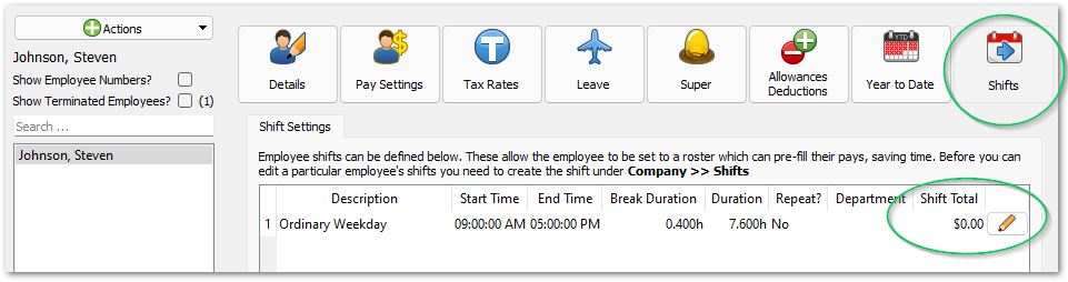 Zero Shift
